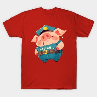 pig police T-Shirt